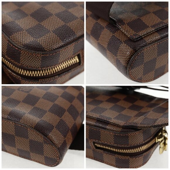 LOUIS VUITTON Damier Ebene Geronimos Shoulder Bag N51994 LV Auth 135296V - Picture 14 of 16